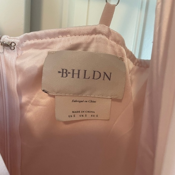 BHLDN Anthropolgie Eva blush taupe Maxi Dress size small - Picture 6 of 12